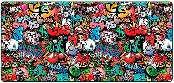 Фото - Килимок для миші  ігровий Voltronic Graffiti (GR300-700)