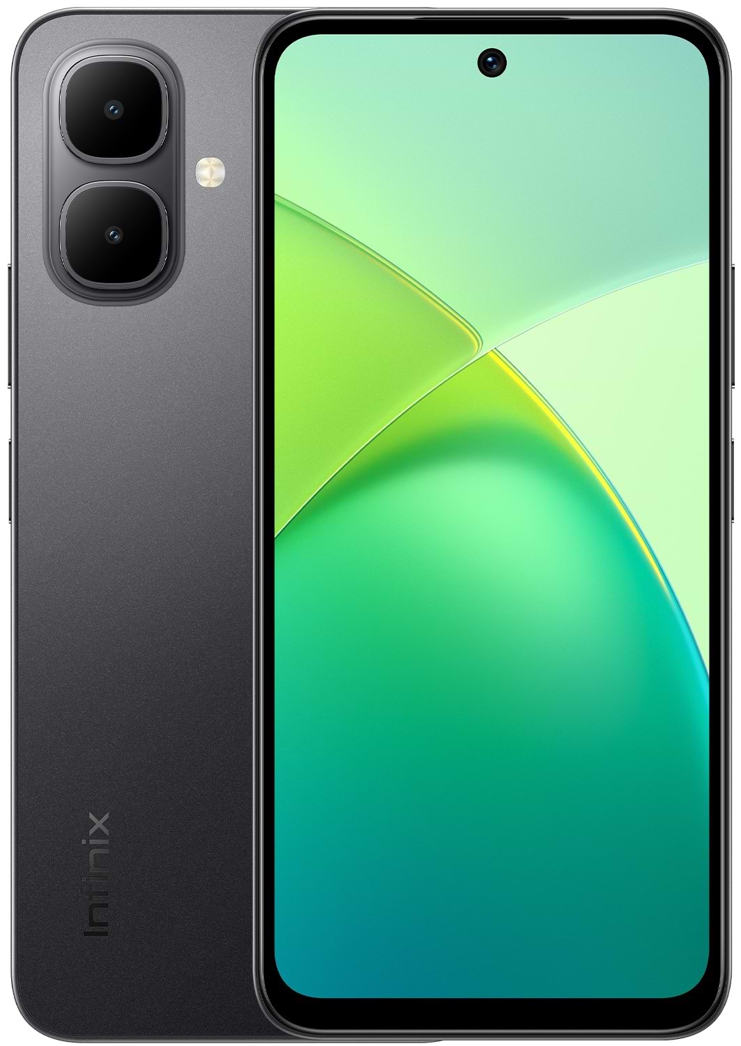 Смартфон Infinix SMART 10 4/128Gb Sleek Black X6725 - Фото 1