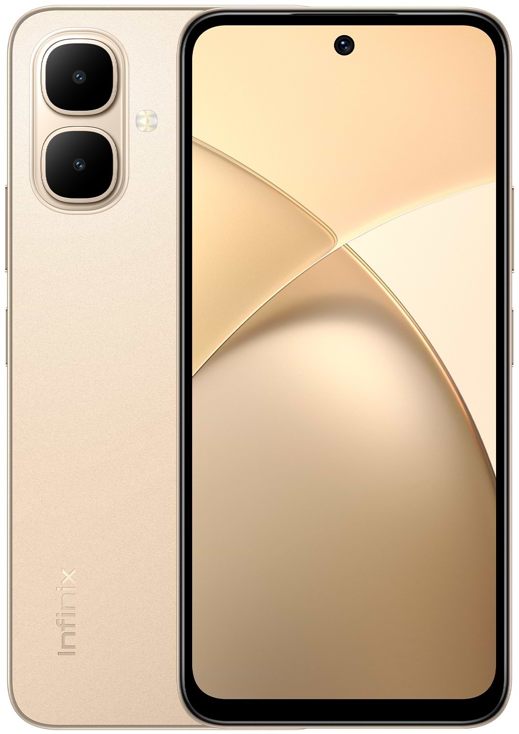 Смартфон Infinix SMART 10 4/128Gb Twilight Gold X6725 - Фото 1