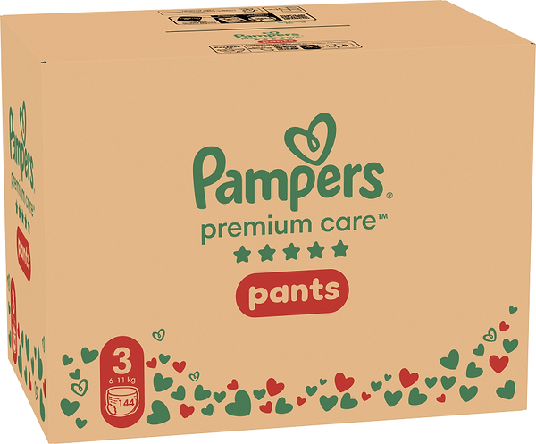 Фото - Одноразовые подгузники-трусики Pampers Premium Care Pants Размер 3 (6-11 кг) 144 шт. (80825837)