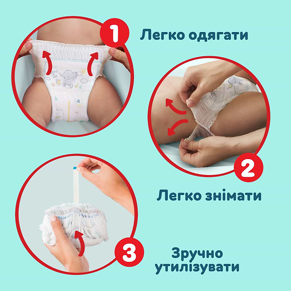 Фото - Одноразовые подгузники-трусики Pampers Premium Care Pants Размер 3 (6-11 кг) 144 шт. (80825837)