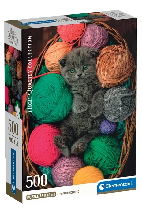 Пазли (8 +) Clementoni Миле кошенятко 500 ел. (35617)