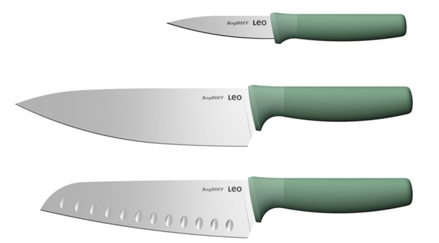 Набір ножів Berghoff 3950527 LEO FOREST Advanced 3 пр.