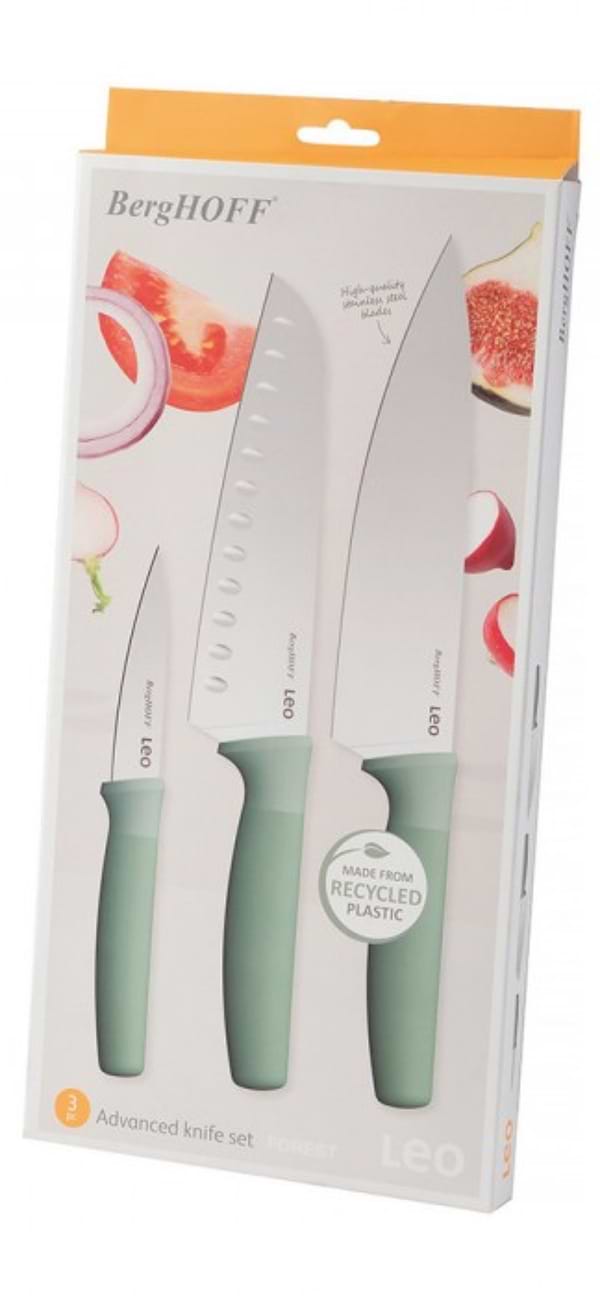 Фото - Набір ножів Berghoff 3950527 LEO FOREST Advanced 3 пр.