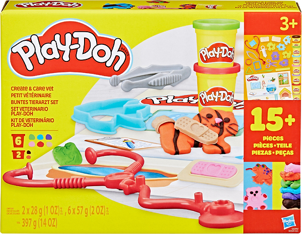 Фото - Наборы для лепки Hasbro Play-Doh CREATE AND CARE VET (G0345_G0346)