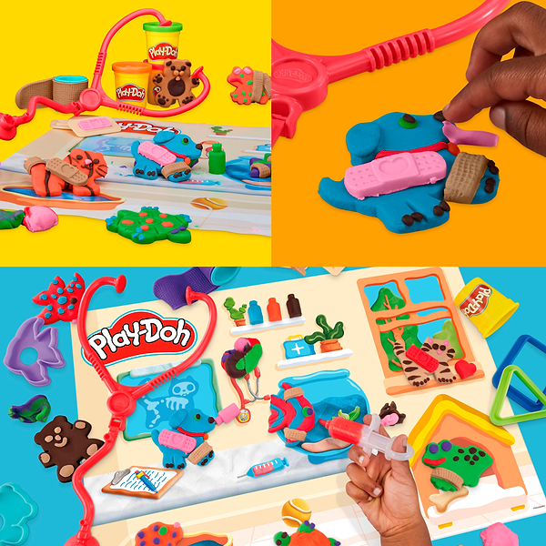 Фото - Наборы для лепки Hasbro Play-Doh CREATE AND CARE VET (G0345_G0346)