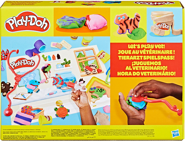 Фото - Наборы для лепки Hasbro Play-Doh CREATE AND CARE VET (G0345_G0346)