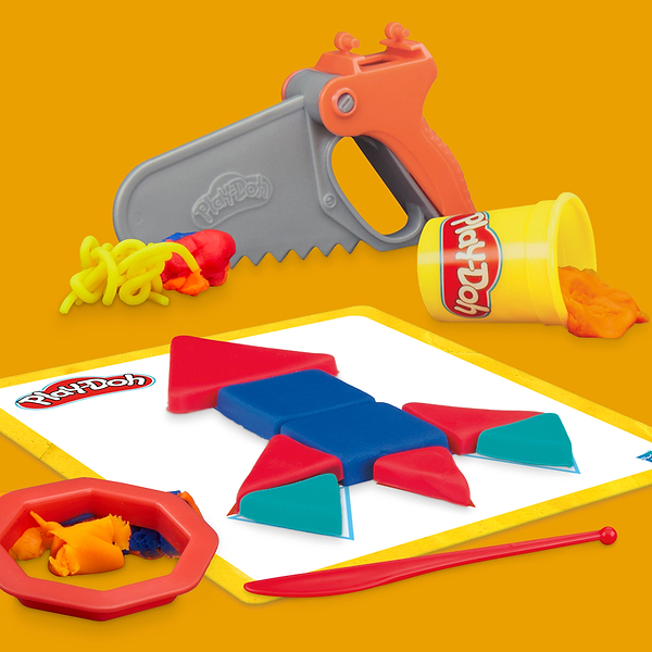 Фото - Наборы для лепки Hasbro Play-Doh BUILD AND SHAPE SET (G0345_G0347)