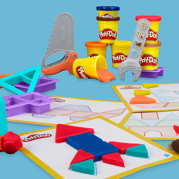 Фото - Наборы для лепки Hasbro Play-Doh BUILD AND SHAPE SET (G0345_G0347)