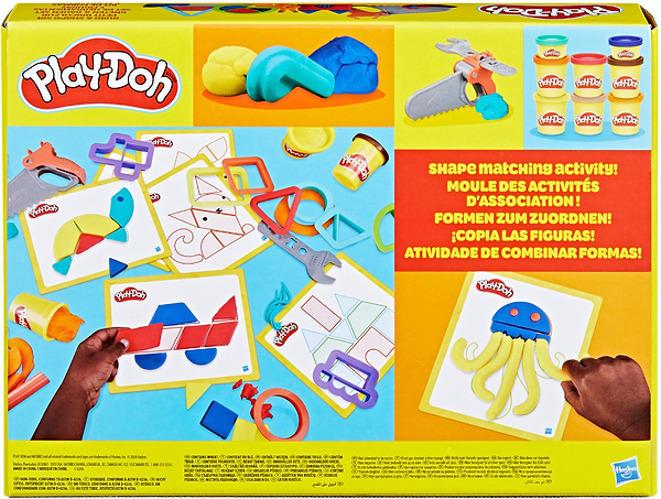 Фото - Наборы для лепки Hasbro Play-Doh BUILD AND SHAPE SET (G0345_G0347)