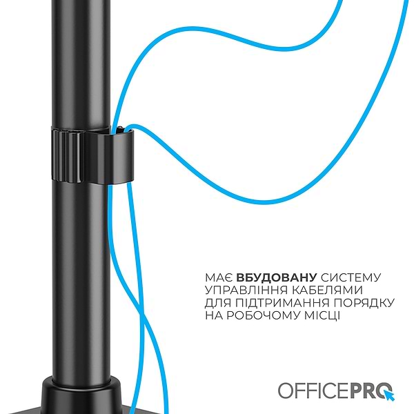 Фото - Крепление настольное OfficePro MA100B Black