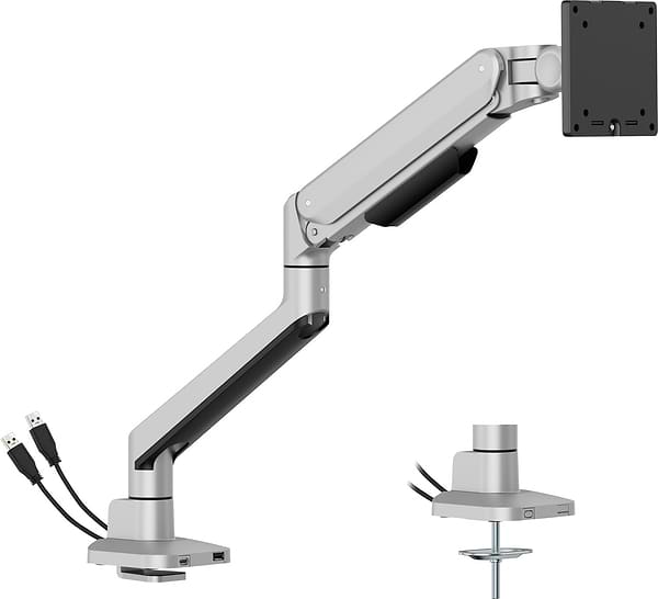 Фото - Кріплення настільне OfficePro MA601G Gray Фото - Кріплення настільне OfficePro MA601G Gray