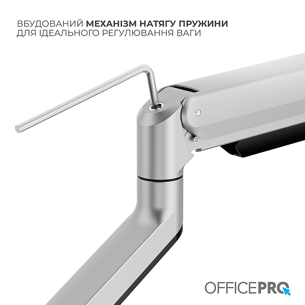 Фото - Кріплення настільне OfficePro MA601G Gray