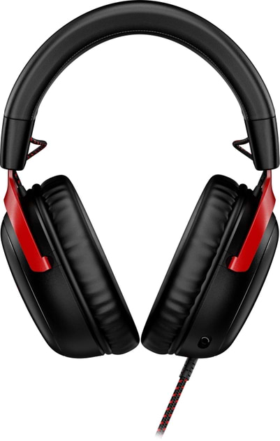 Фото - Гарнитура проводная игровая HyperX Cloud III Black-Red (727A9AA)