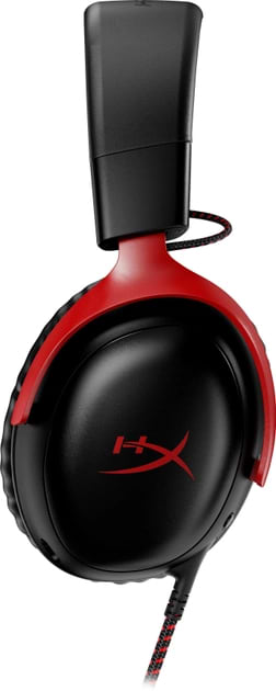 Фото - Гарнитура проводная игровая HyperX Cloud III Black-Red (727A9AA)