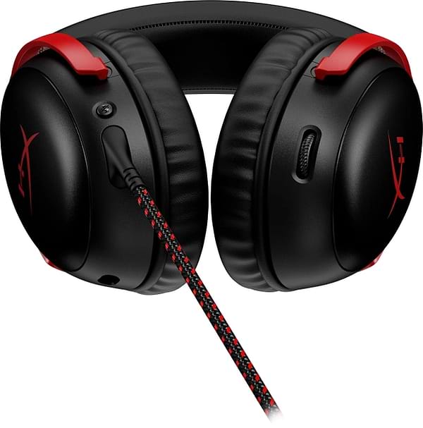 Фото - Гарнитура проводная игровая HyperX Cloud III Black-Red (727A9AA)