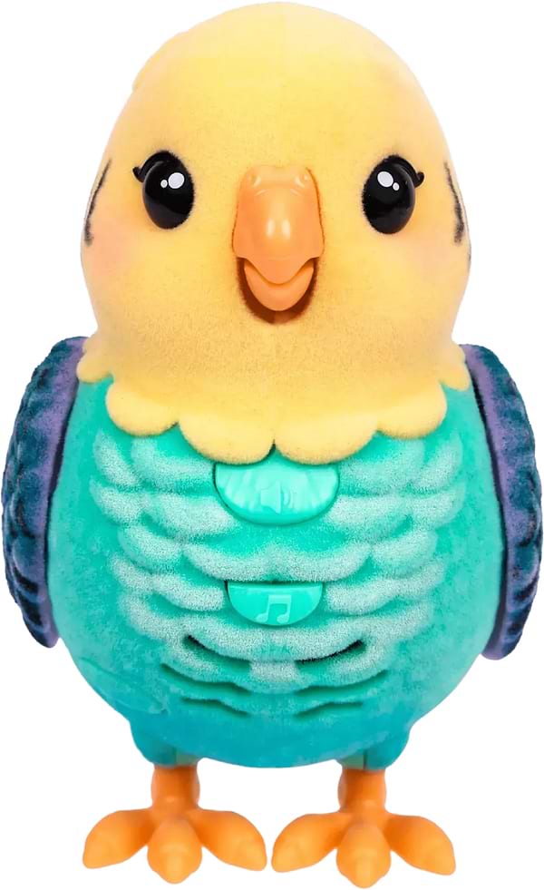 Фото - Інтерактивна іграшка Moose хвилястий папужка Інді в клітці (26691)