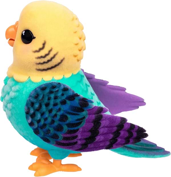 Фото - Інтерактивна іграшка Moose хвилястий папужка Інді в клітці (26691)