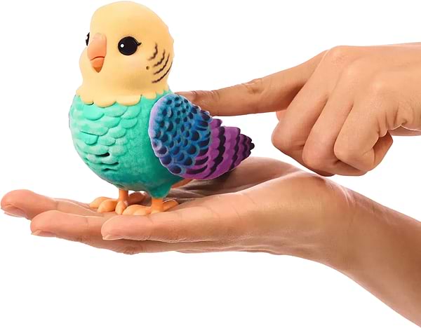 Фото - Інтерактивна іграшка Moose хвилястий папужка Інді в клітці (26691)