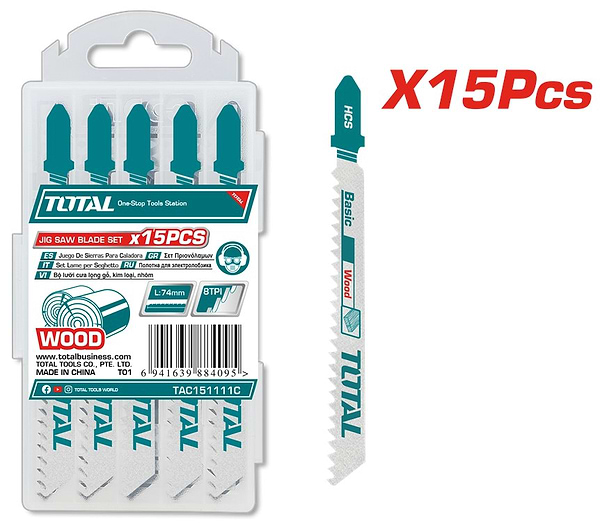 Фото - Полотно Total 100 мм 15 шт. (TAC151111C)