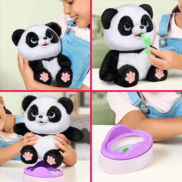 Фото - Інтерактивна іграшка Moose Бебі панда (26676)