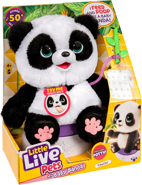 Фото - Інтерактивна іграшка Moose Бебі панда (26676)