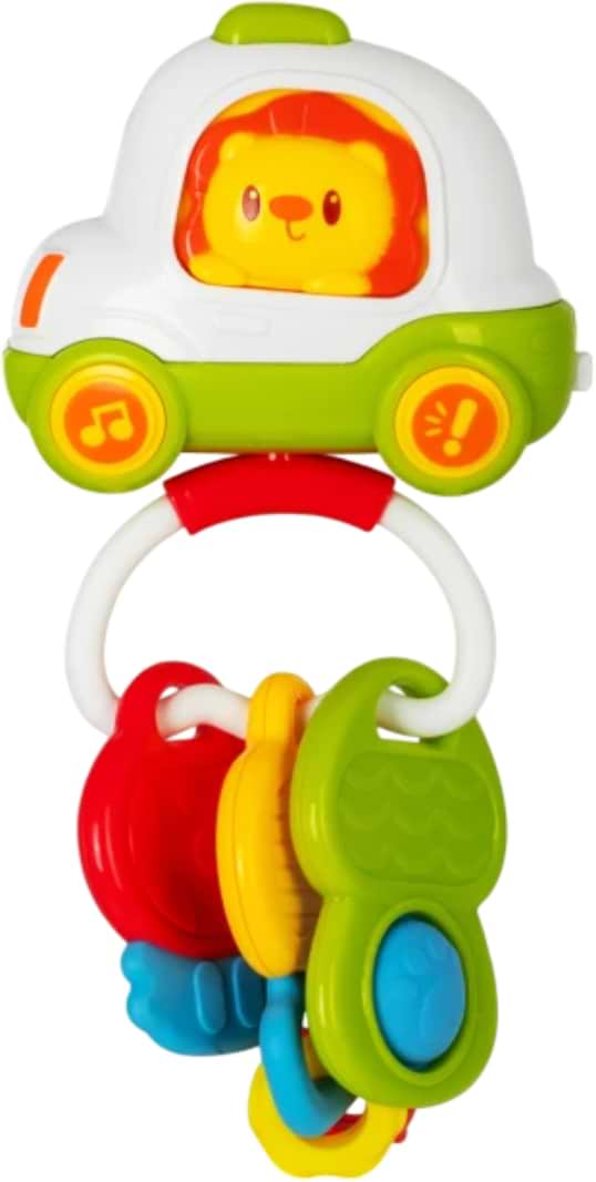 Інтерактивна іграшка пластикова Baby Team Машинка з ключиками (8657)