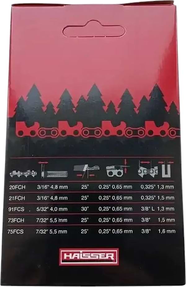 Фото - Цепь для пилы Haisser 20FCH64