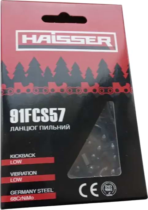 Фото - Цепь для пилы Haisser 91FCS57