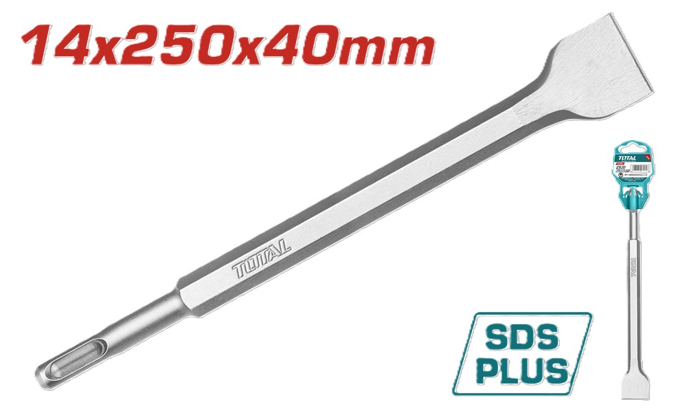 Зубило Total SDS plus 14x250 мм (TAC15121412)