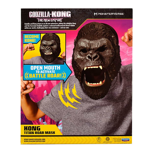 Фото - Маска карнавальная Godzilla vs. Kong МАСКА КОНГА (35672)