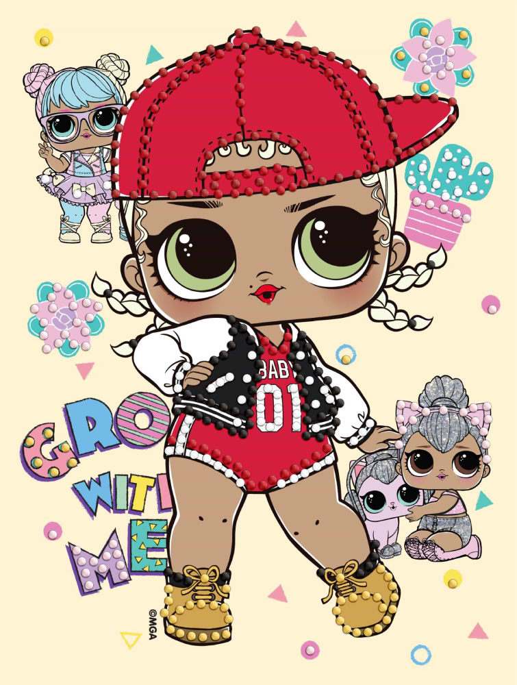 Алмазная живопись Ideyka L.O.L. Surprise! SWAG 15x20 см (AML1196)