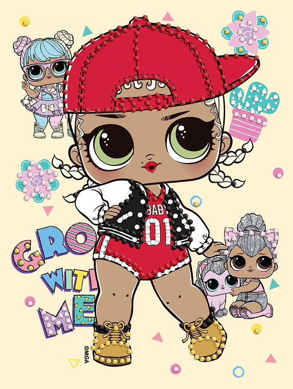 Фото - Алмазная живопись Ideyka L.O.L. Surprise! SWAG 15x20 см (AML1196)