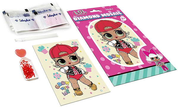Фото - Алмазная живопись Ideyka L.O.L. Surprise! SWAG 15x20 см (AML1196)