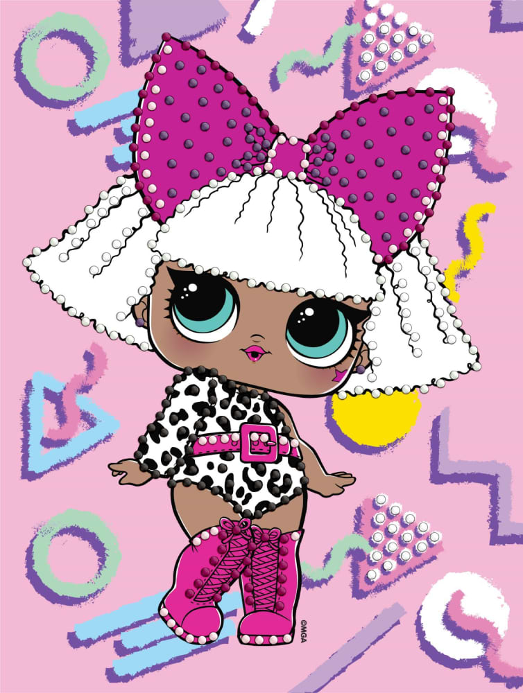Алмазная живопись Ideyka L.O.L. Surprise! DIVA 15x20 см (AML1223)