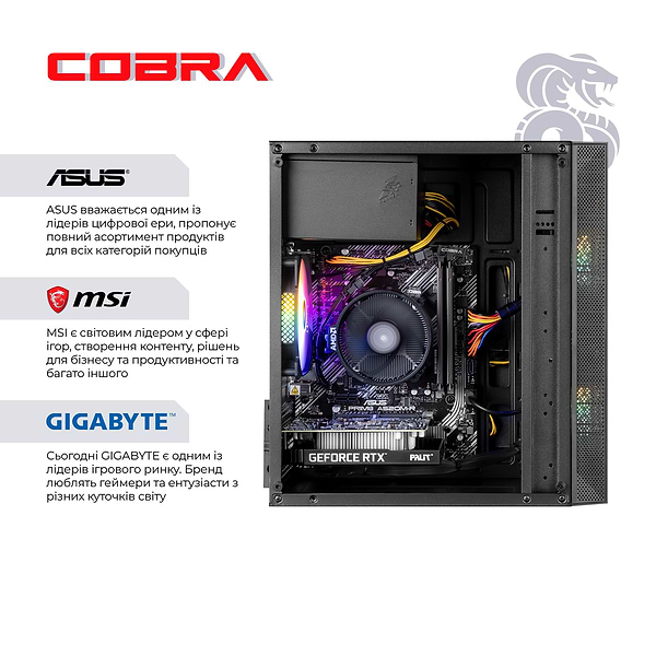 Фото - Системний блок Cobra Advanced (A45.16.H2S5.55.F22194)