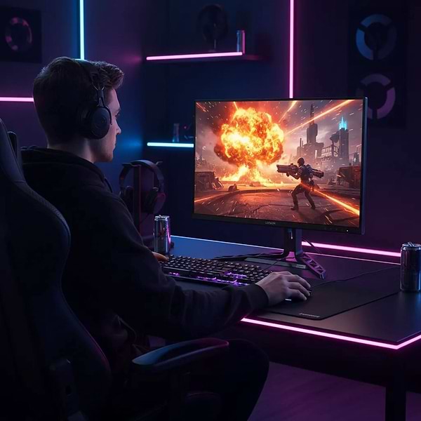 Фото - Монитор игровой Lenovo Legion R27qe Gen 2 (68C7GAC3UA)