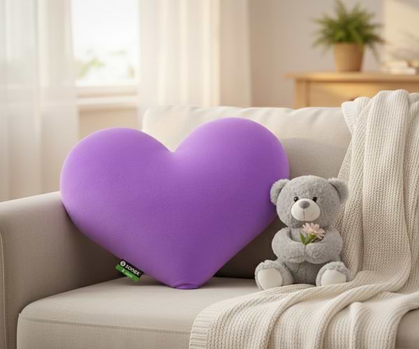 Фото - Подушка декоративна Sonex Love 40x40 см Purple (SO102175)