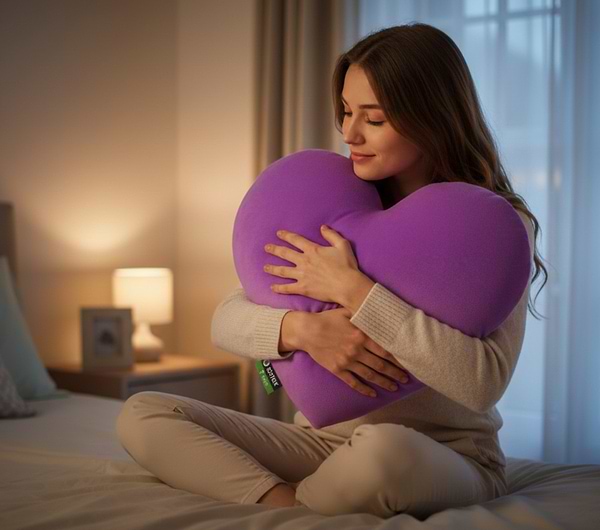 Фото - Подушка декоративна Sonex Love 40x40 см Purple (SO102175)