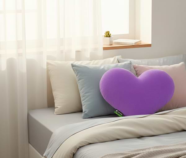 Фото - Подушка декоративна Sonex Love 40x40 см Purple (SO102175)