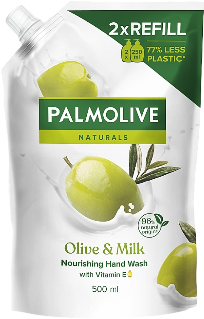Рідке мило для рук Palmolive Natural Інтенсивне зволоження 500 мл - Фото 1