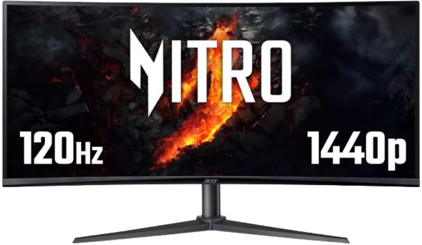 Монитор игровой Acer Nitro XZ340CUJ0bmiiphx (UM.CX0EE.009) - Фото 1
