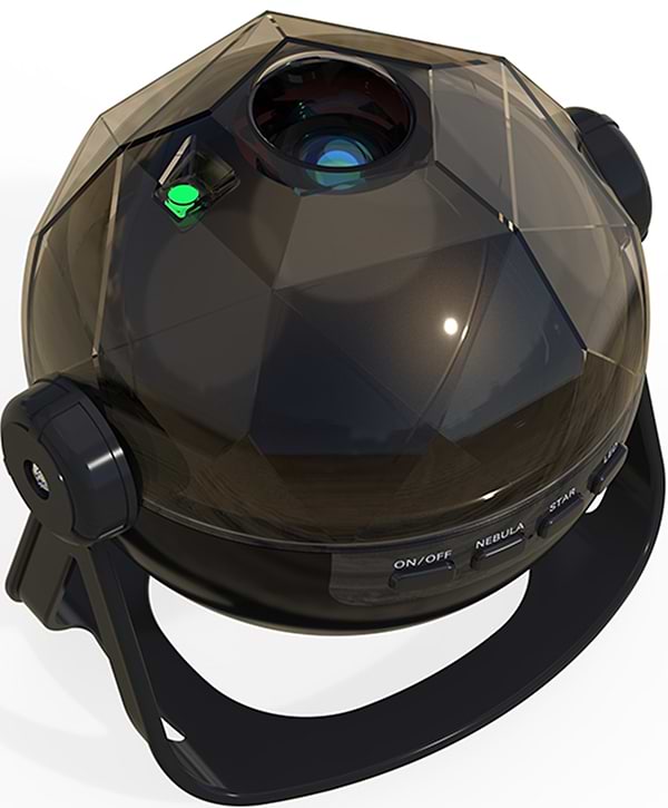 Фото - Нічник дитячий INSPIRE лазерний проектор зоряного неба Зоряна річка та зоряне небо (LWS-R-12)