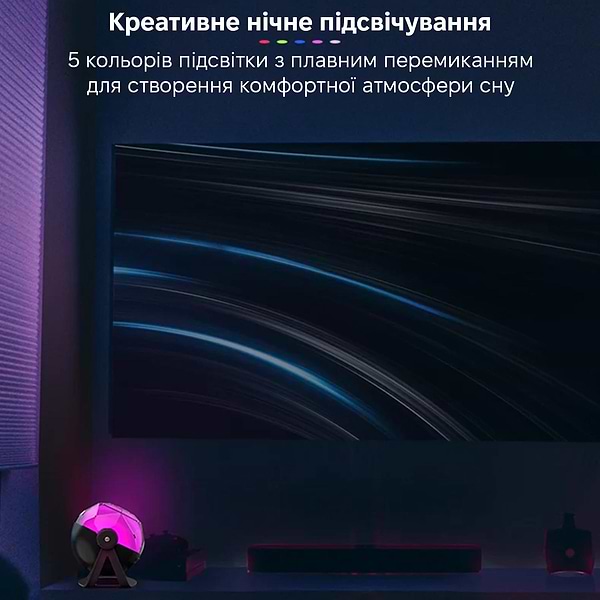 Фото - Нічник дитячий INSPIRE лазерний проектор зоряного неба Зоряна річка та зоряне небо (LWS-R-12)