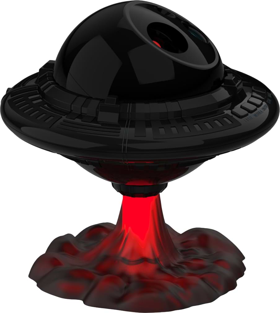 Ночник детский INSPIRE лазерный проектор звездного неба Летающая тарелка (LWS-R-10) - Фото 1