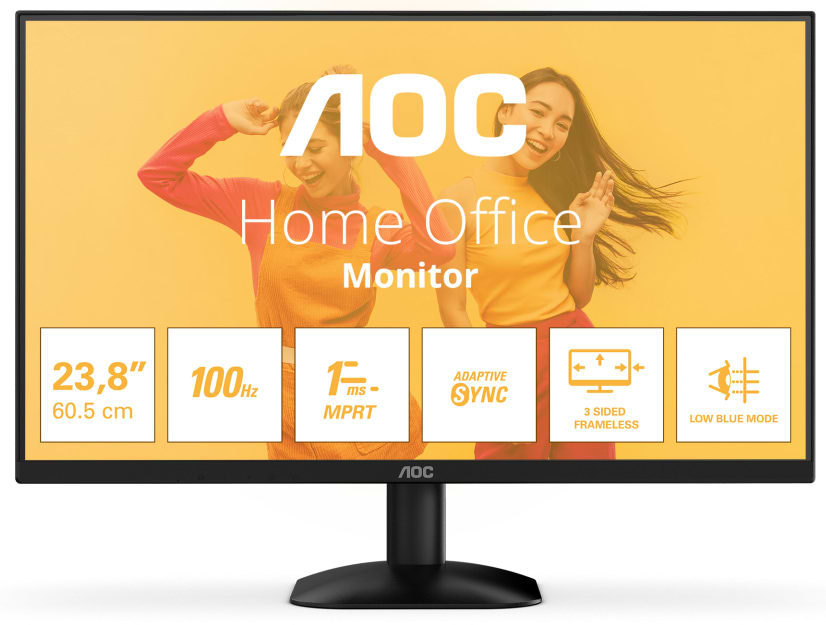 Монитор AOC 24B35HM2 Black - Фото 1