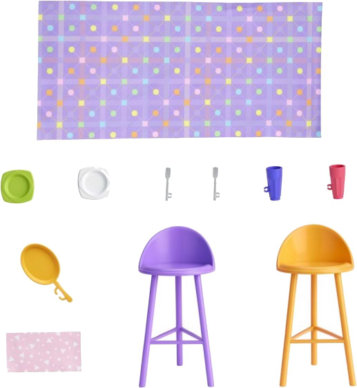 Фото - Мебель и домики для куклы Barbie Домик для отдыха (HRJ76)