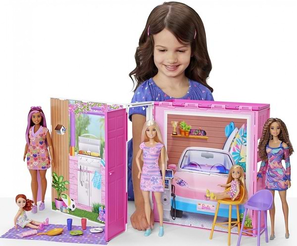 Фото - Мебель и домики для куклы Barbie Домик для отдыха (HRJ76)