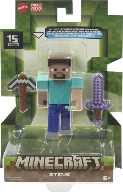 Фото - Колекційна фігурка набір Minecraft персонажа з аксесуаром Minecraft  (в ас.) (GTP08)