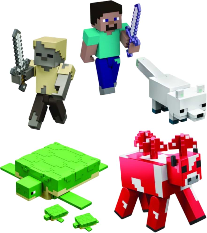 Колекційна фігурка набір Minecraft персонажа з аксесуаром Minecraft  (в ас.) (GTP08) - Фото 1